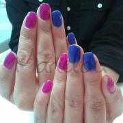 Fluo blue&violet